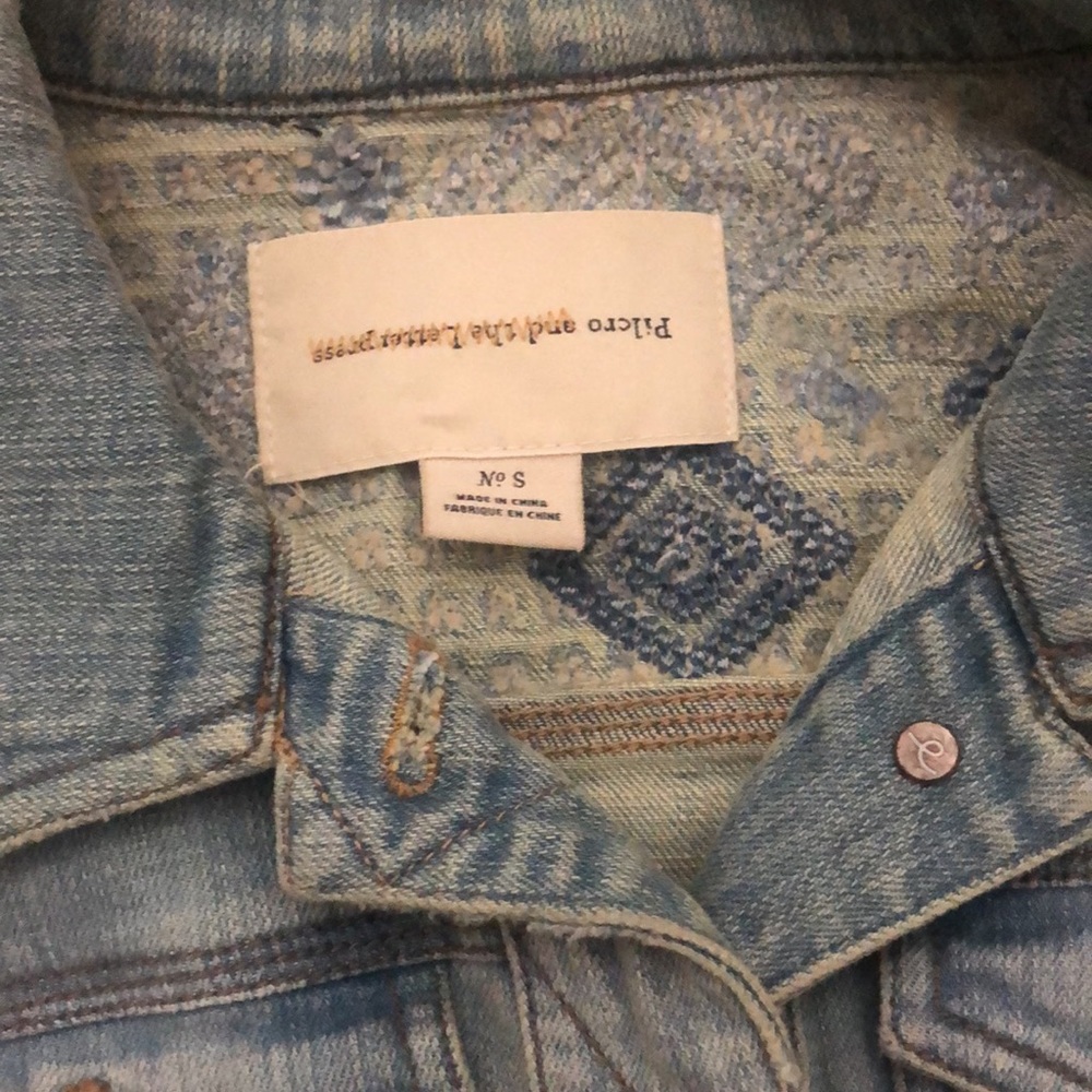 SOLD Pilcro and the Letterpress jacket - Picture 2 of 4